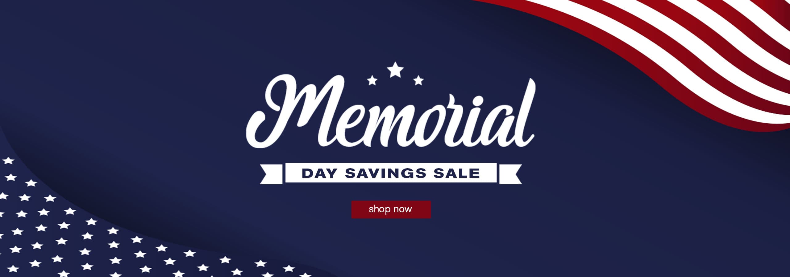 Memorial Day Savings Sale